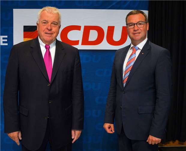 Die CDU-Landtagsabgeordneten Horst Gies und Guido Ernst.Foto: privat