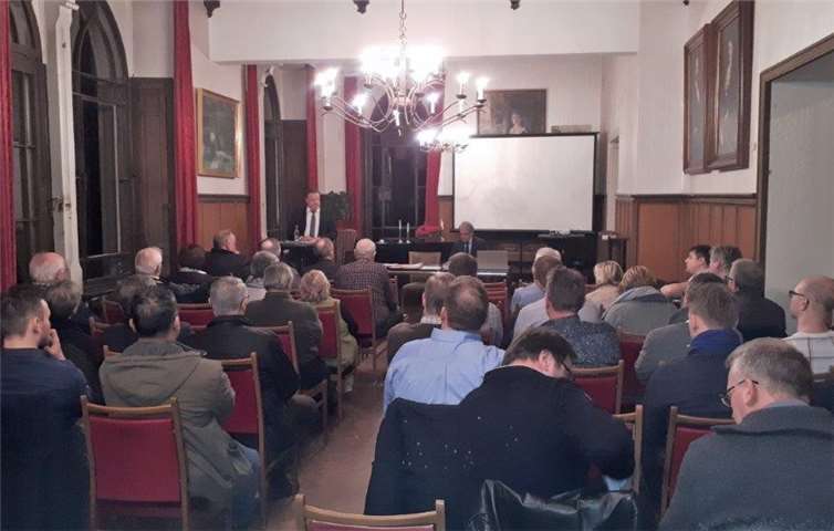 Die CDU Mitglieder bei der Mitgliederversammlung im Schloss. Foto: privat