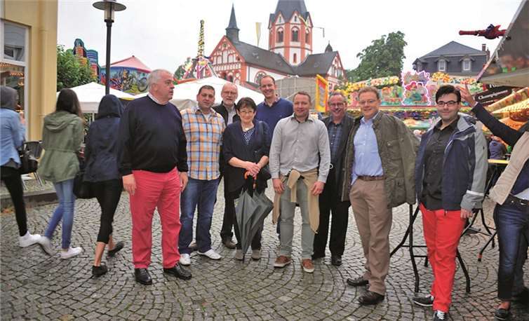 Die CDU Mitglieder trafen sich wieder auf der Sinziger Kirmes. RÜ