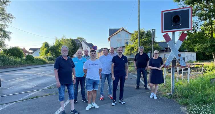 Die CDU Ratsfraktion Bendorf vor Ort.Foto: privat