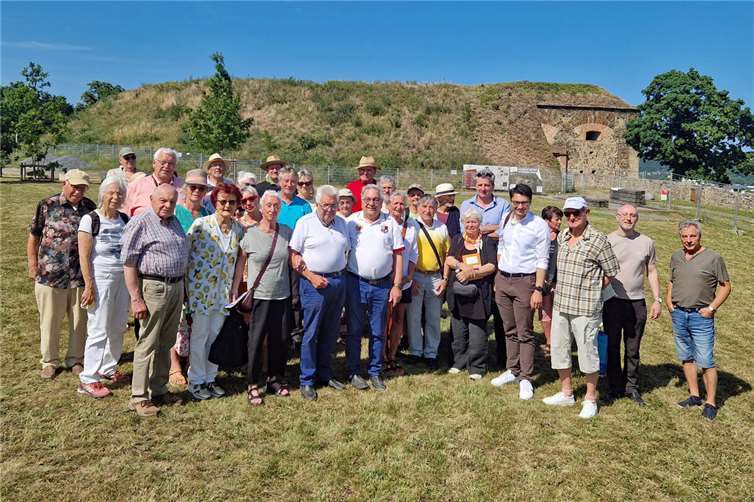 Die CDU Senioren Union auf der Feste Kaiser Franz. Foto: Rüdiger Brennig