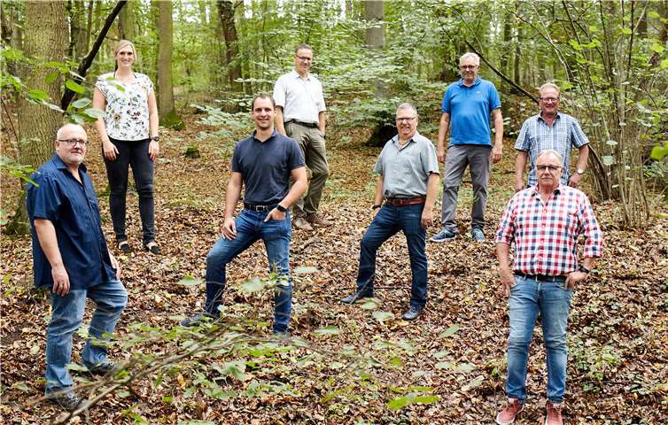 Die CDU-Stadtratsfraktion machte sich in diesem Jahr vor Ort ein Bild vom Zustand des Waldes. Foto: privat