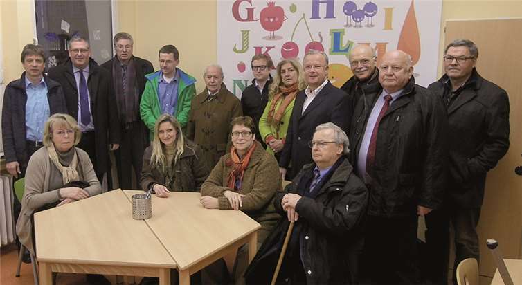 Die CDU-Stadtratsfraktion zu Besuch in der Grundschule Ahrweiler. privat