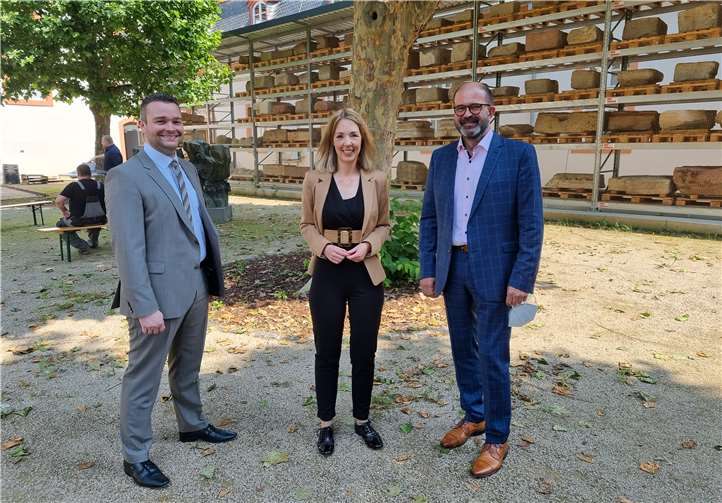 Die CDU-Vertreter im Digitalisierungsausschuss Torsten Welling (li.), Ellen Demuth und Peter Moskopp.Foto: privat