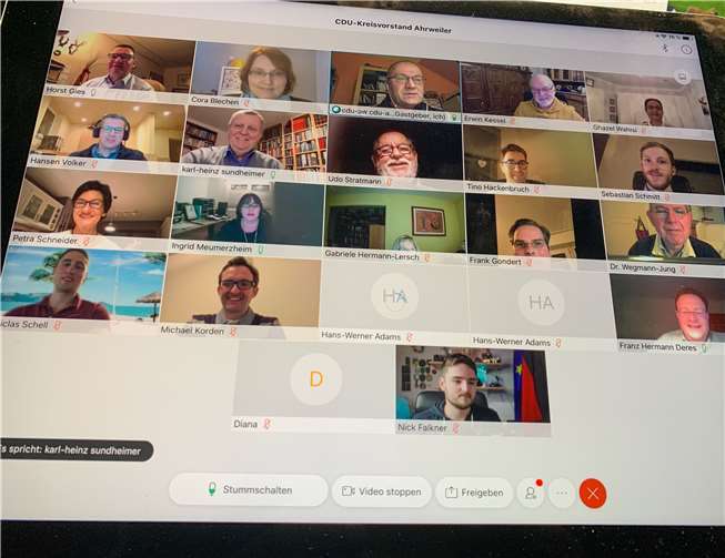 Die CDU bereitet sich auch im Kreis Ahrweiler auf die Bundestagswahl vor. Foto: privat