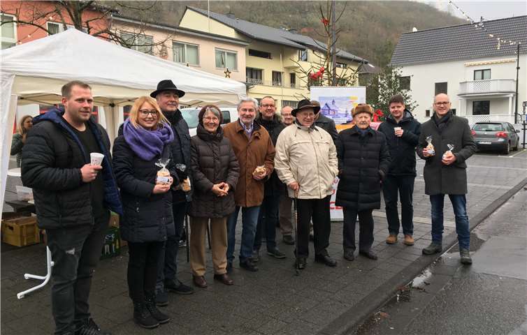 Die CDU des Ortsverbandes Leubsdorf bei ihrer Weihnachtsfeier. Privat