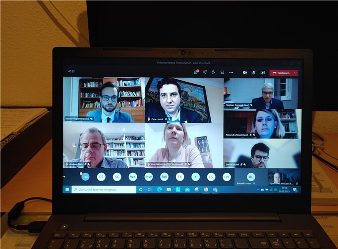 Die CDU hatte die Westerwälder Ortsbürgermeister zu einem Video-Treffen über die Durchführung der Landtags- und Bürgermeisterwahlen am 14. März geladen.Quelle: CDU Westerwald