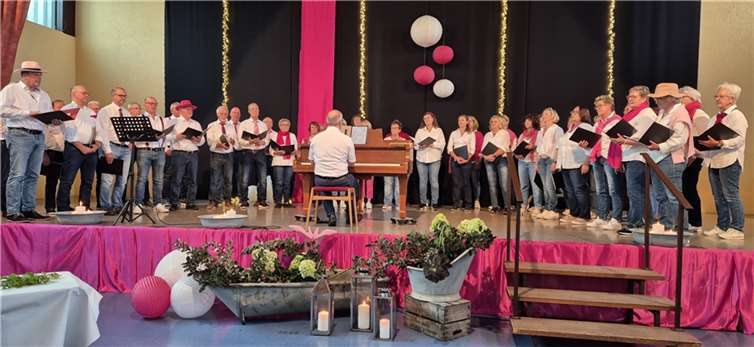 Die CHORona Malberg begeisterte das Publikum. Quelle: CHORona Malberg