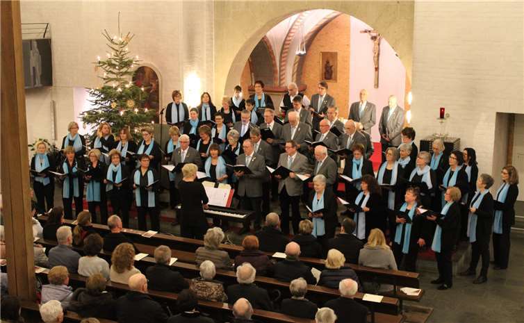 Die Cäcilienchöre Heimersheim boten Chormusik der Extraklasse.DU