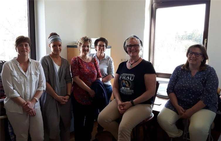 Die Cafeteriacrew: Ute Michels, Yvonne Pax, Petra Schröder, Meggie Ludwig-Kreuer, Iris Rang und Pia Straube. Es fehlt: Irene Jirasek.privat