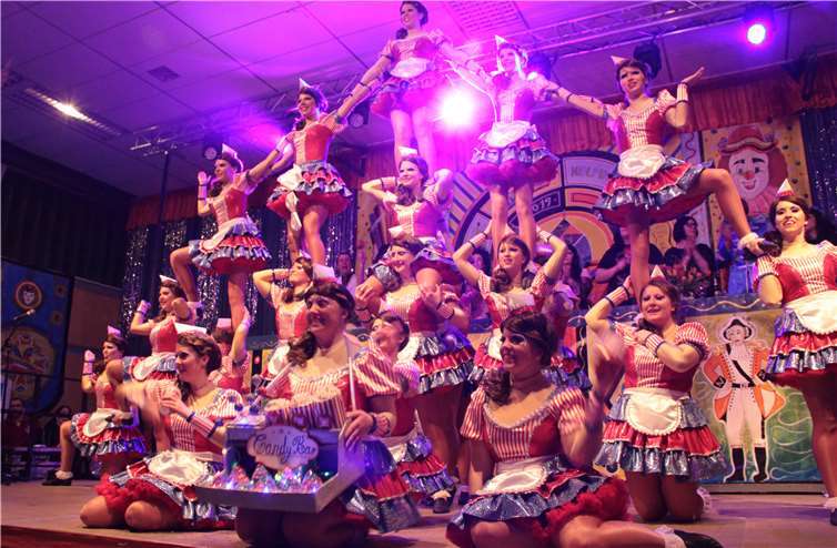 Die „Candy Girls“ des NCV Show Balletts begeisterten die Zuschauer. Fotos: MFU