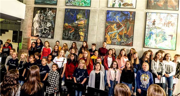 Die Chöre RisingStAre und SingStAre begeisterten die Besucher.Foto: privat