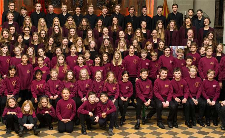 Die Chöre der Singschule Koblenz.Foto: Kai Myller