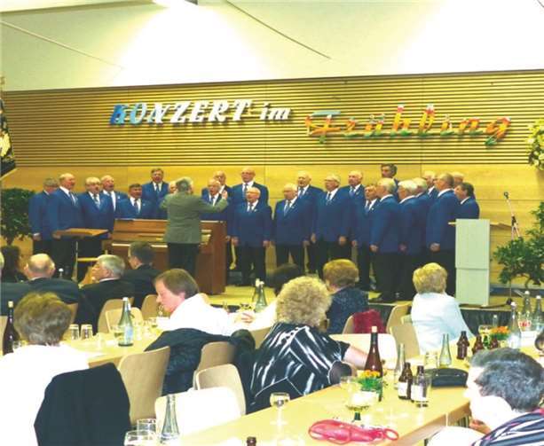 Die Chöre lieferten ein hochwertiges Konzert ab. privat