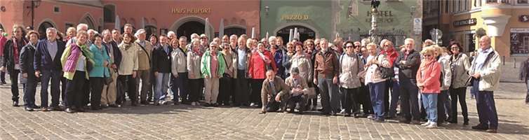 Die Chorgemeinschaft Heimbach-Weis reiste gemeinsam ins Altmühltal. privat