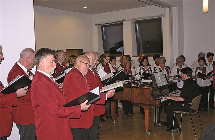 Die Chorgemeinschaft Koisdorf hat sich seit ihrer Entstehung toll entwickelt.  RÜ