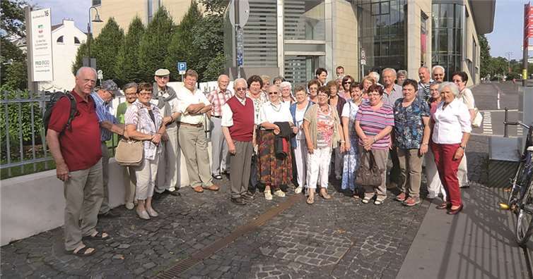 Die Chormitglieder erlebten einen abwechslungsreichen Tag. privat