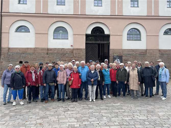 Die Chormitglieder verbrachten einen interessanten Tag in Thüringen.  Foto: privat
