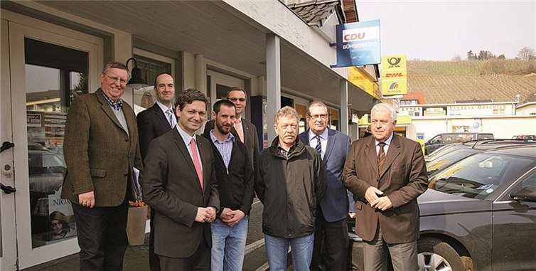 Die Christdemokraten im Gespräch mit den ZF-Betriebsratsvertretern. privat