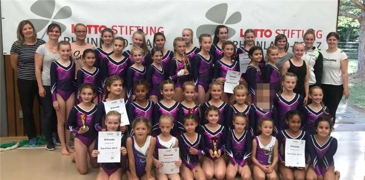 Die Coblenzer Turngesellschaft war mit elf Mannschaften in verschiedenen Klassen am Start.Fotos: privat