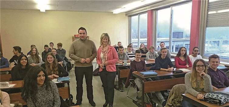 Die Cochem-Zeller Landtagsabgeordneten Benedikt Oster und Anke Beilstein.privat