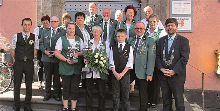 Die Cochemer Schützen ermittelten Ihre Majestäten.Privat