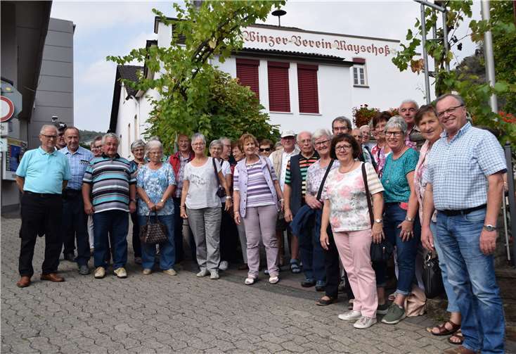 Die Cochemer Seniorenunion war an der Ahr unterwegs. Foto: Seniorenunion