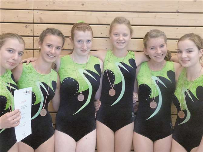 Die Cochemer-Turnerinnen errangen einen hervorragenden 5. Platz beim Rheinland-Pfalz-Pokal. privat