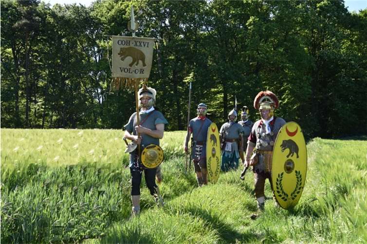 Die Cohorte XXVI Freiwillige Bürger Roms.  Foto: privat