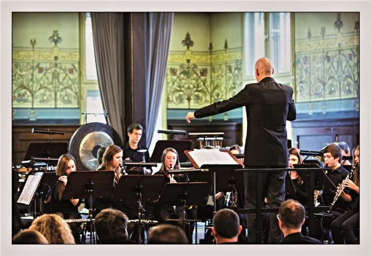 Die Concert Band des Görres-Gymnasiums bietet ein abwechslungsreiches Programm.privat