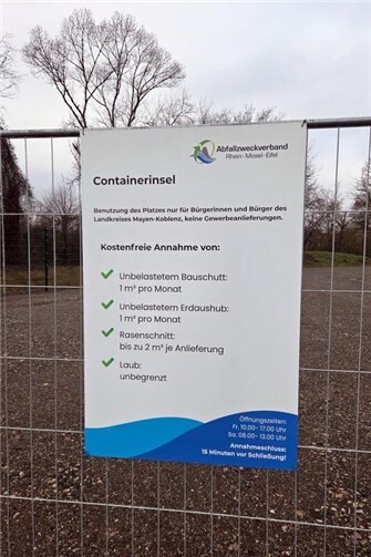 Die Containerinseln öffnen am Freitag, 6. März.  Foto: privat