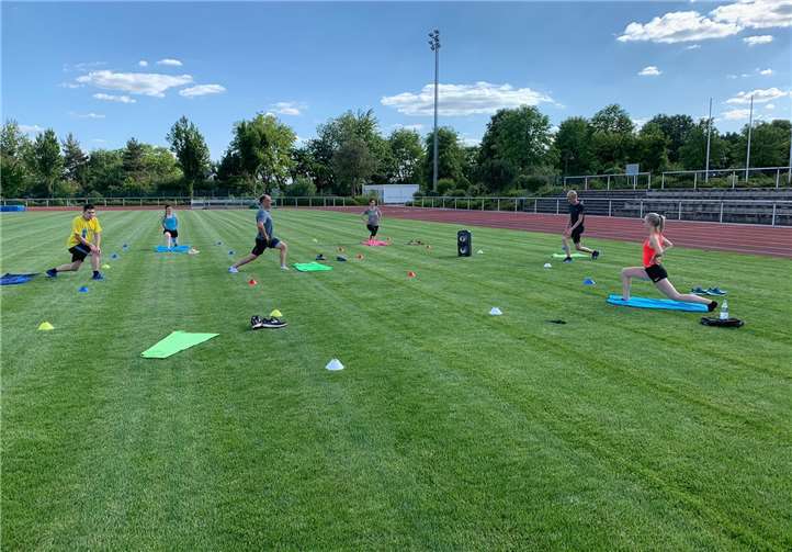 Die Coronarichtlinien können im Stadion sehr gut eingehalten werden. Foto: privat
