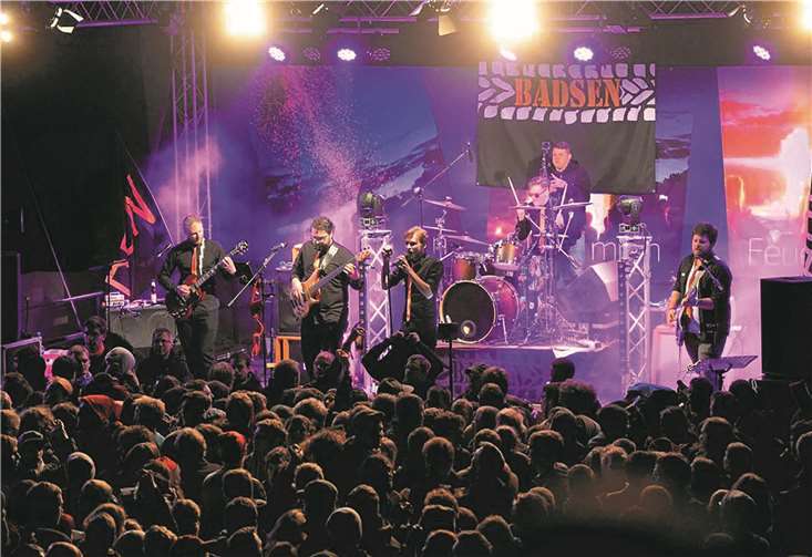 Die Cover-Rock-Band "Badsen" wird am Samstag abend den Gästen viel zu bieten haben.Fotos: privat