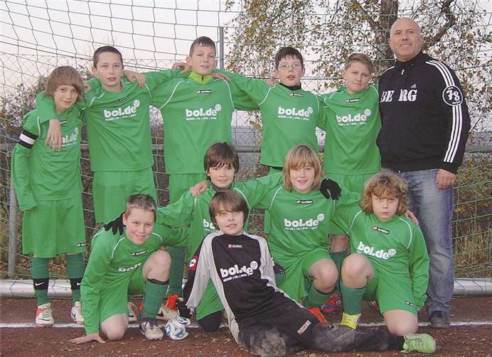 Die D-7-Jugend machte ein hervorragendes Spiel. privat