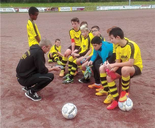 Die D I -Junioren sind bisher noch ungeschlagen.  Privat