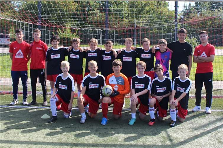 Die D I in der Staffel 2.Quellen: SV Rot-Weiß Merl