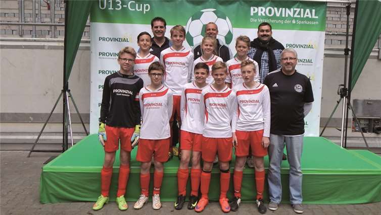 Die D-Jugend-Mannschaft der JSG Oberwinter/Unkelbach. privat