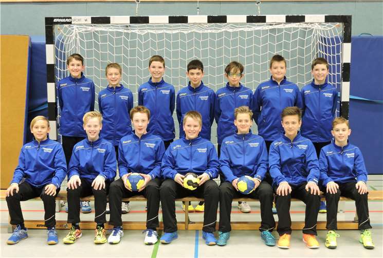Die D-Jugend der HSV Rhein-Nette. privat