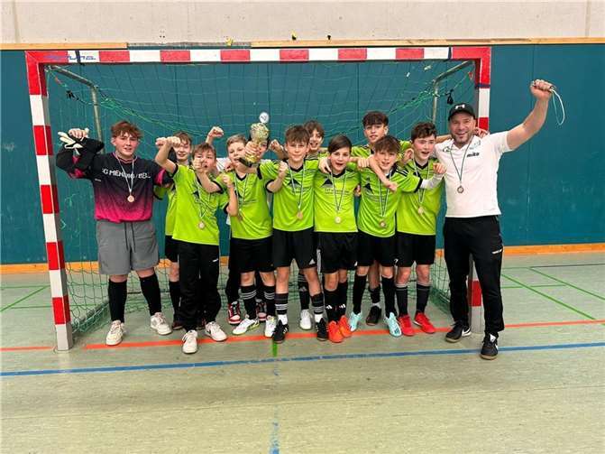 Die D-Jugend der JSG-Vulkaneifel ist Vize-Rheinlandmeister.  Foto: privat