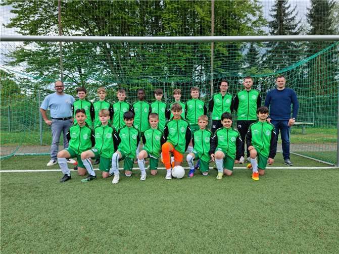 Die D-Jugend des TuS Oberwinter.  Foto: privat