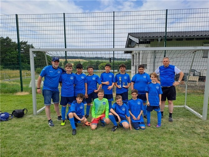 Die D-Jugend erreichte überraschend den 5. Platz in der Abschlusstabelle. Quelle: JSG Bad Breisig