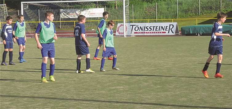 Die D-Jugend gegen Bad Bodendorf. Privat