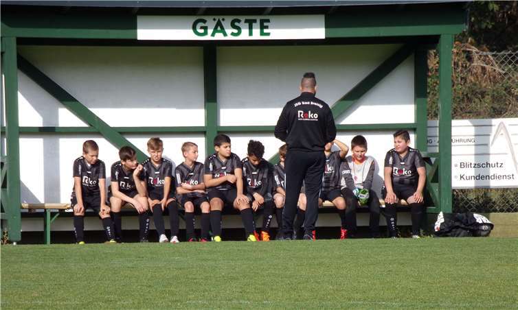 Die D-Jugend muss mit einem dünnen Kader ein strammes Programm absolvieren. privat