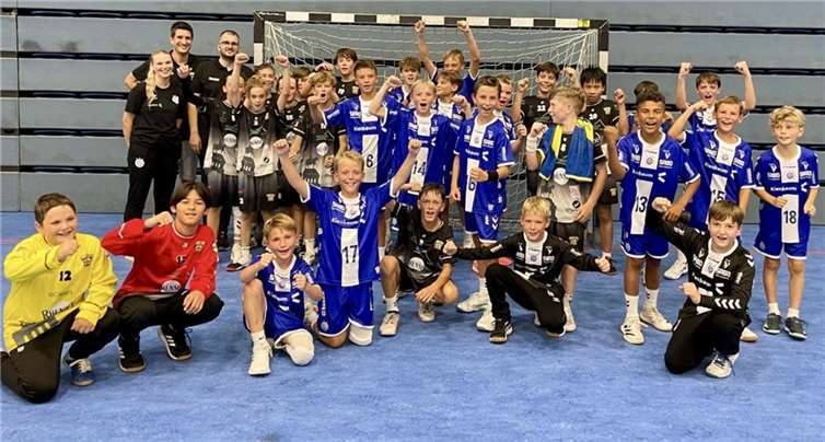 Die D-Jugend zu Gast beim VfL Gummersbach. Foto: HC Koblenz