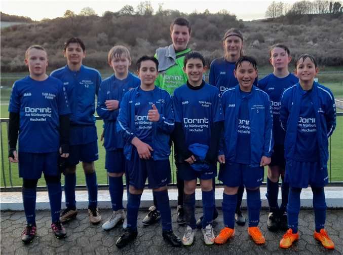 Die D-Junioren des TuWi Adenau.  Foto: privat