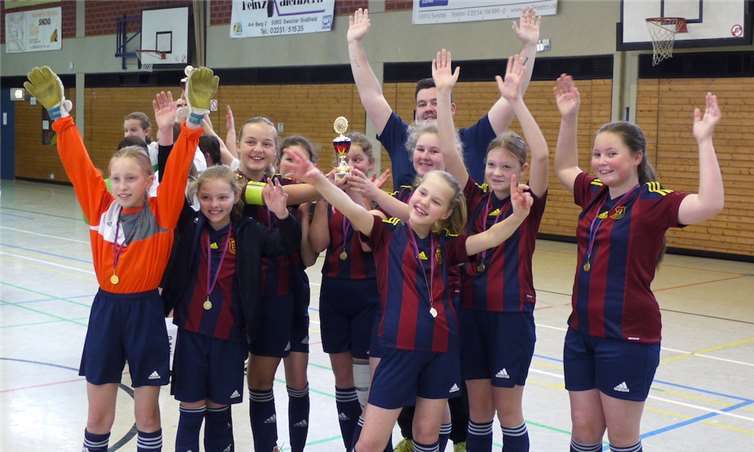 Die D-Juniorinnen des SSV Heimerzheim erreichten den dritten Platz.Fotos: Marschall/SSV Heimerzheim