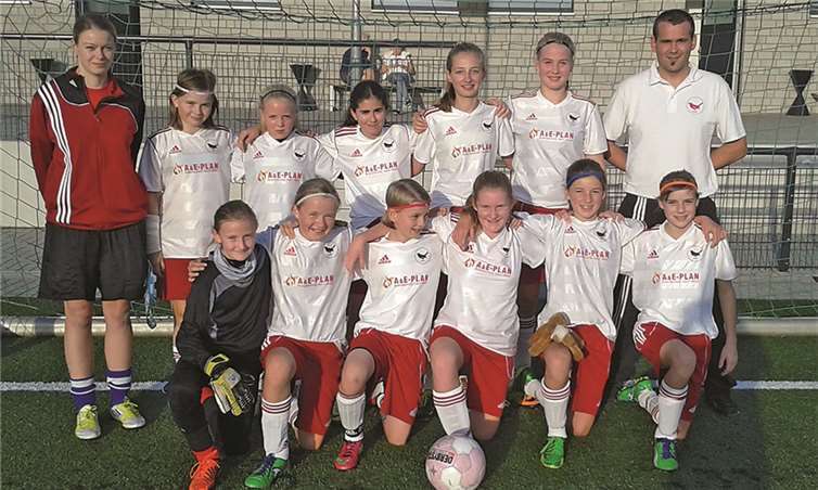 Die D-Juniorinnen des SV Merl drückten dem Spiel wieder mal ihren Stempel auf.privat