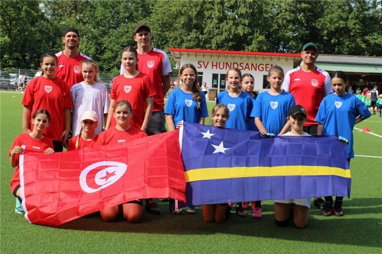 Die D-Juniorinnen repräsentierten die Nationalmannschaften von Tunesien und Curaçao.