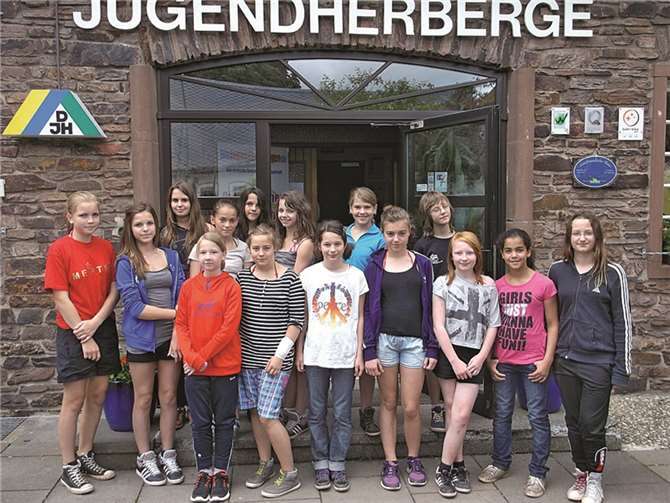 Die D-Mädchen verbrachten schöne Tage in Hermeskeil.