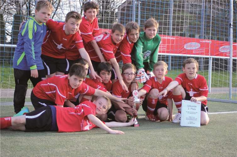 Die D1 Jugend des VFL Meckenheim.  Privat